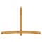Ekena Millwork Bellingham Rough Sawn Timber Gable Bracket, Western Red Cedar, 108"W x 72"H x 4"D x 6"F, 16/12 Pitch GBW108X72X0406BEL00RWR - alternate 1